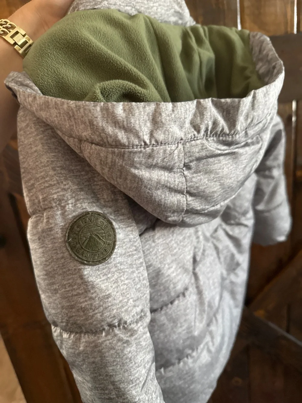 Toddler heavy weight gap jacket